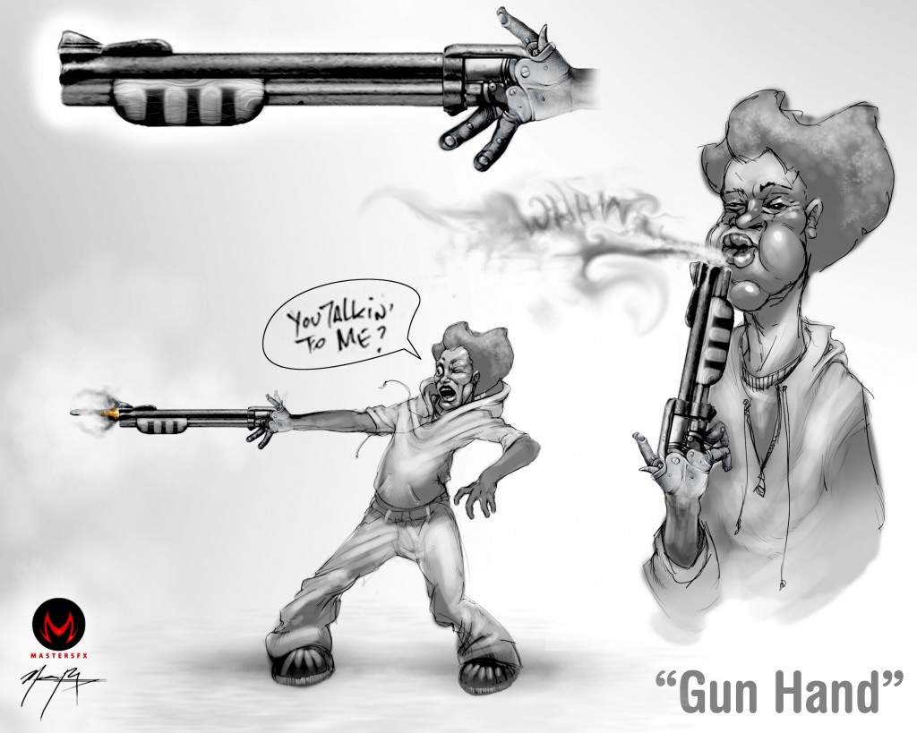 Dance_Flick_Mauricio_Maury_Ruiz_Gun_Hand